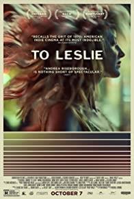 To Leslie cover art