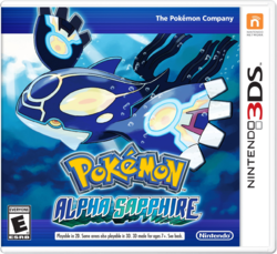 Pokémon Alpha Sapphire cover art