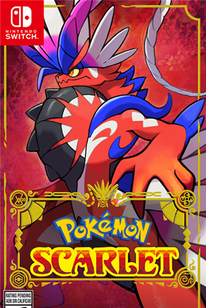 Pokemon Scarlet cover art