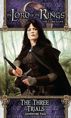 The Lord of the Rings: The Card Game – The Three Trials cover art