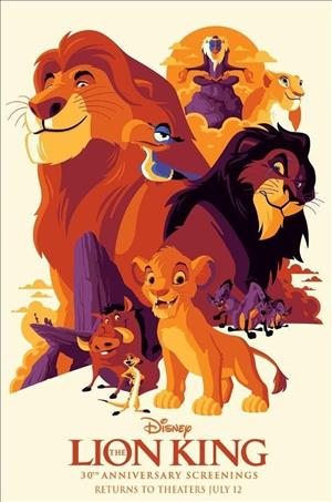 The Lion King 30th Anniversary cover art