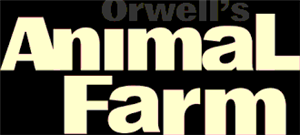 Orwell's Animal Farm cover art