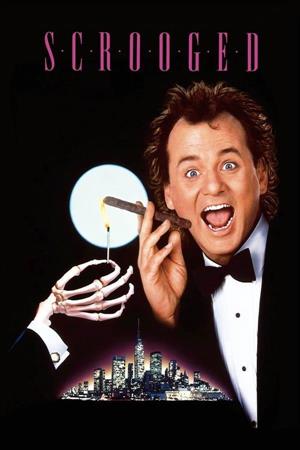 Scrooged (1988) cover art