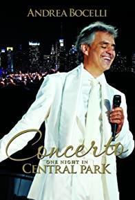 Andrea Bocelli: Concerto - One Night in Central Park cover art