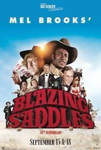 Blazing Saddles 50th Anniversary cover art