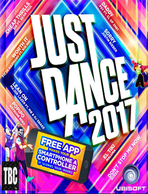 Just Dance 2017 cover art