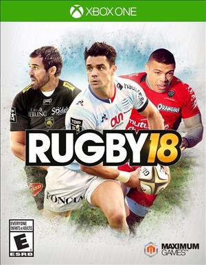 Rugby 18 cover art