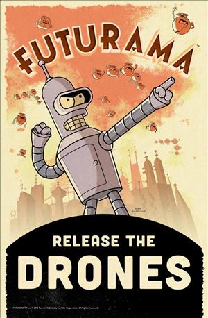 Futurama: Game of Drones cover art