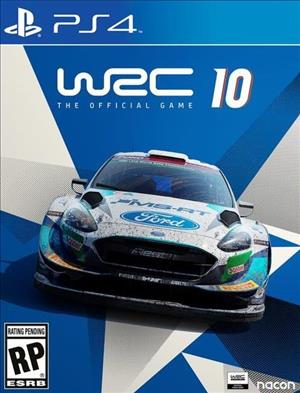 WRC 10 cover art