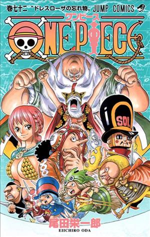 One Piece Vol. 72 cover art