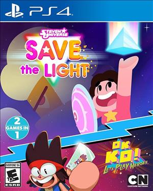 Steven Universe: Save the Light / OK K.O.! Let's Play Heroes 2 Games in 1 cover art