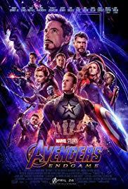 Avengers: Endgame cover art