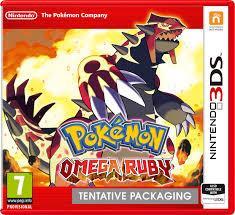 Pokémon Omega Ruby cover art