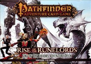 Pathfinder Adventure Card Game: Rise of the Runelords – Sins of the Saviors Adventure Deck cover art