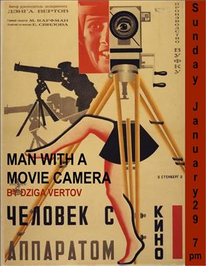 Man with a Movie Camera cover art